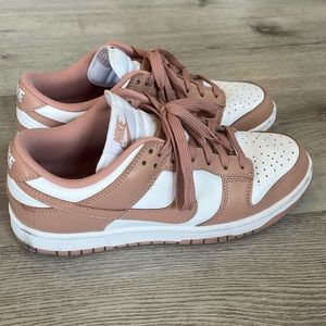 Nike Dunks White/rose whisper